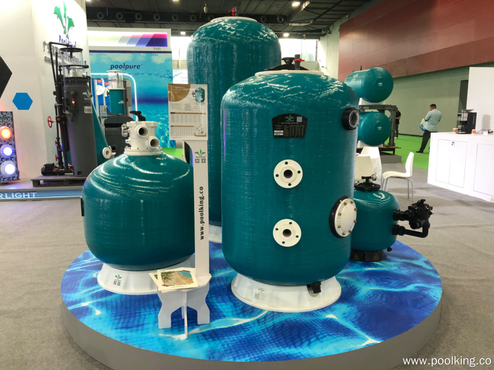 Inovativní image PoolKing na 19. ročníku Asia Pool & Lázeňská výstava 10