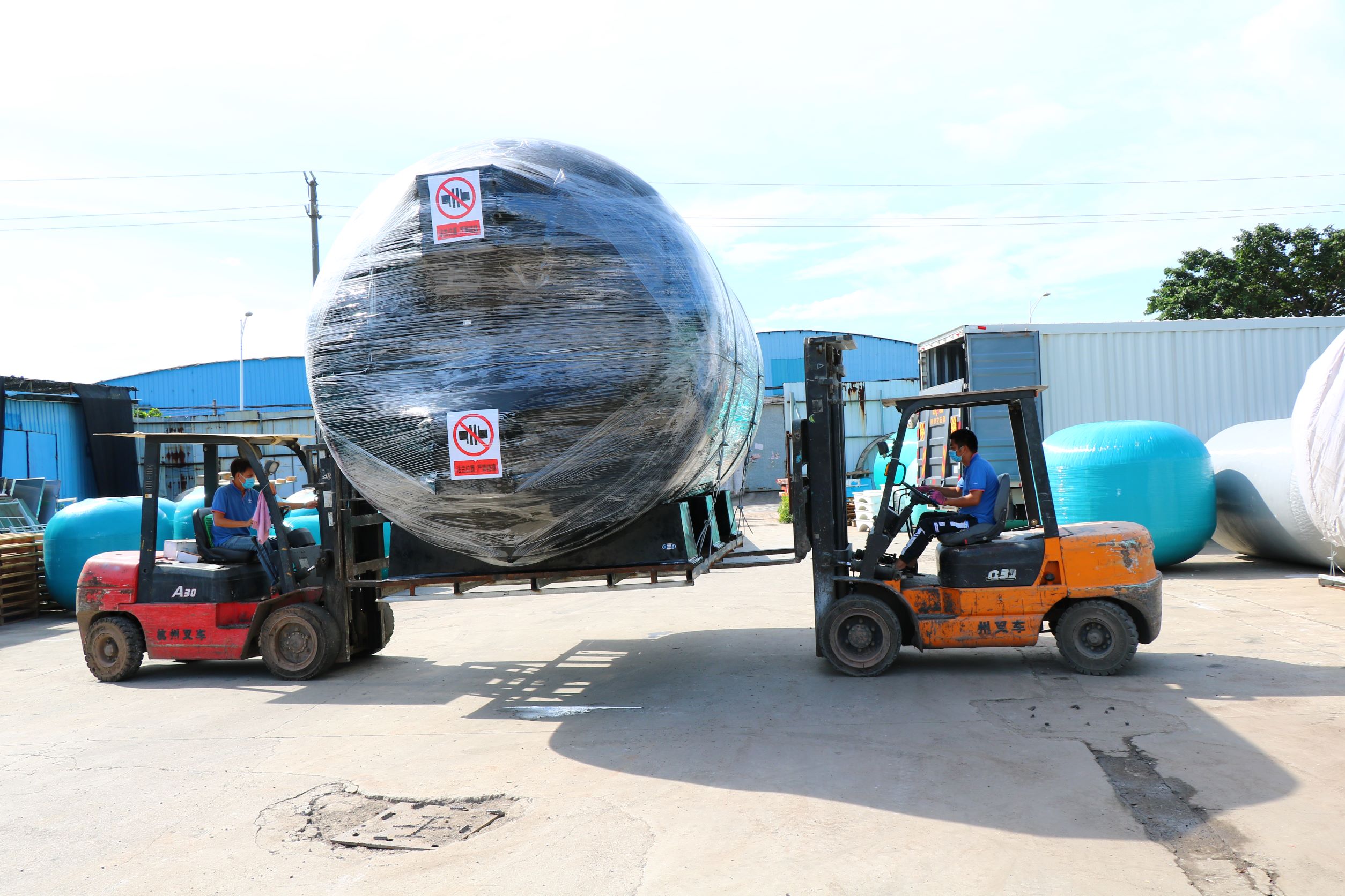 مرشحات الرمل من الدرجة الأولى من Poolking في Chimelong Ocean Kingdom 1