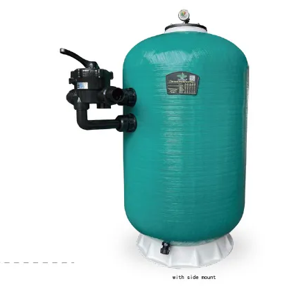  Poolking-ის მინაბოჭკოვანი გვერდითი მონტაჟის ღრმა ფენის ქვიშის ფილტრი