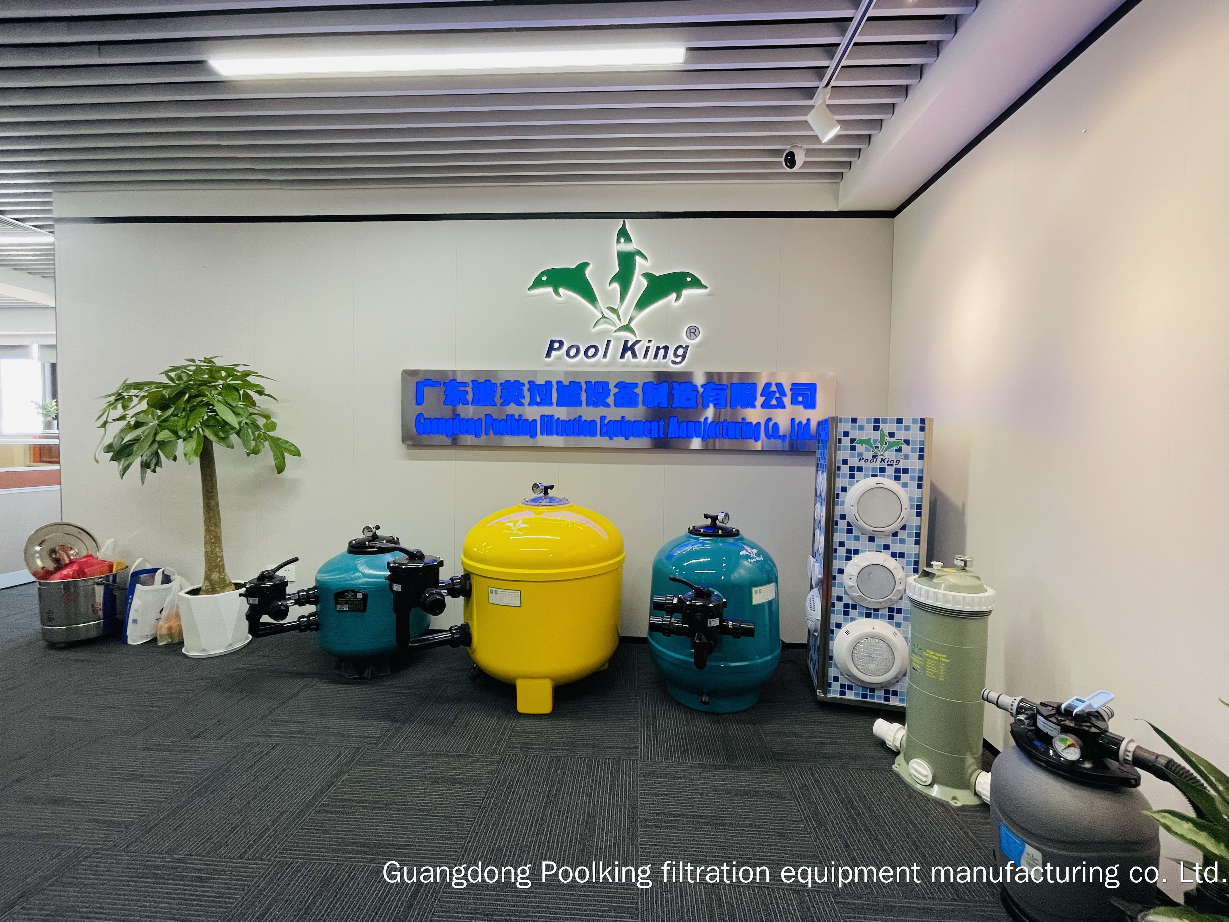 Guangdong PoolKing'in KeyThink Center'daki Yeni Ofisi tamamlandı 2