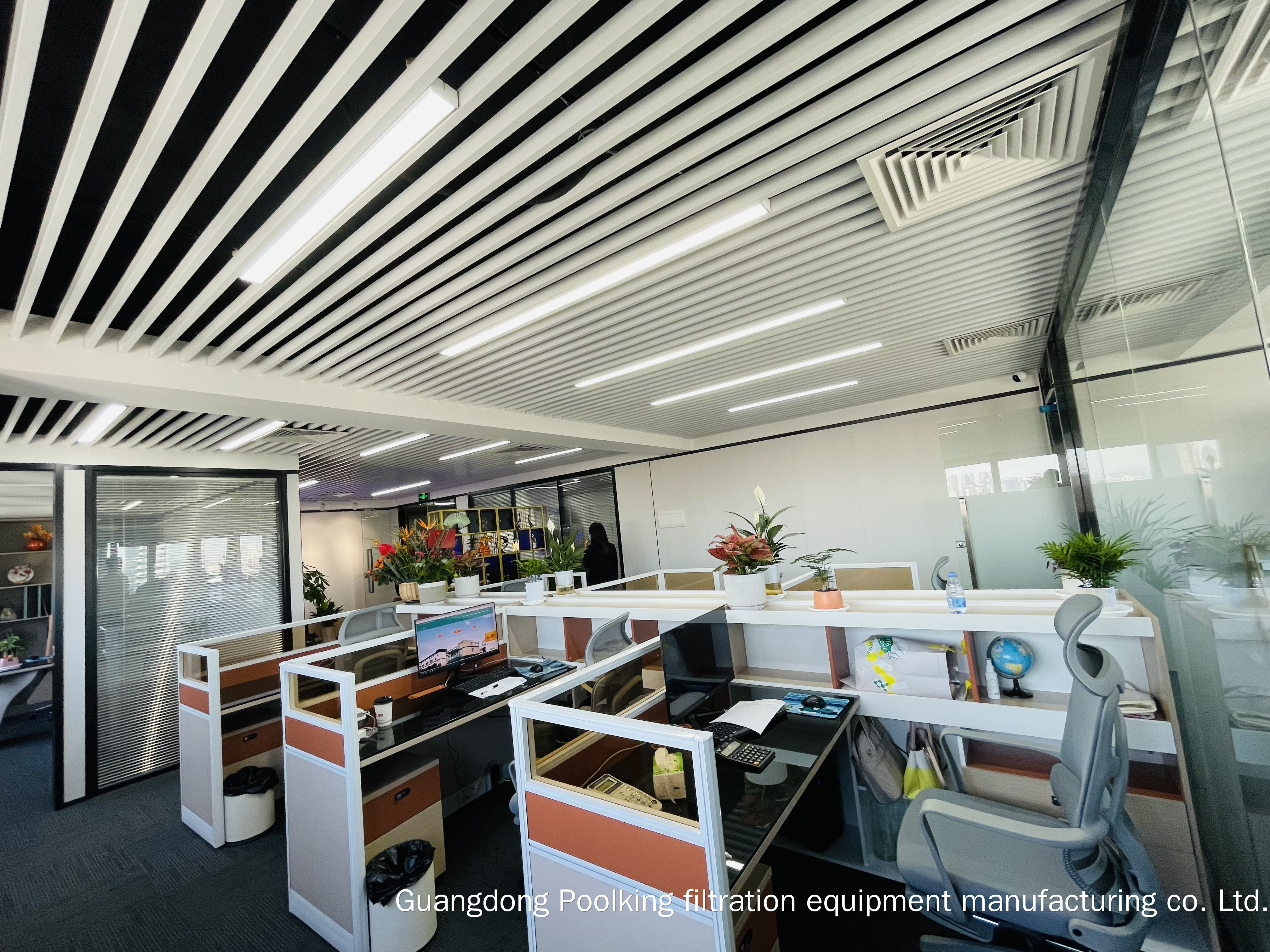 Guangdong PoolKing'in KeyThink Center'daki Yeni Ofisi tamamlandı 5