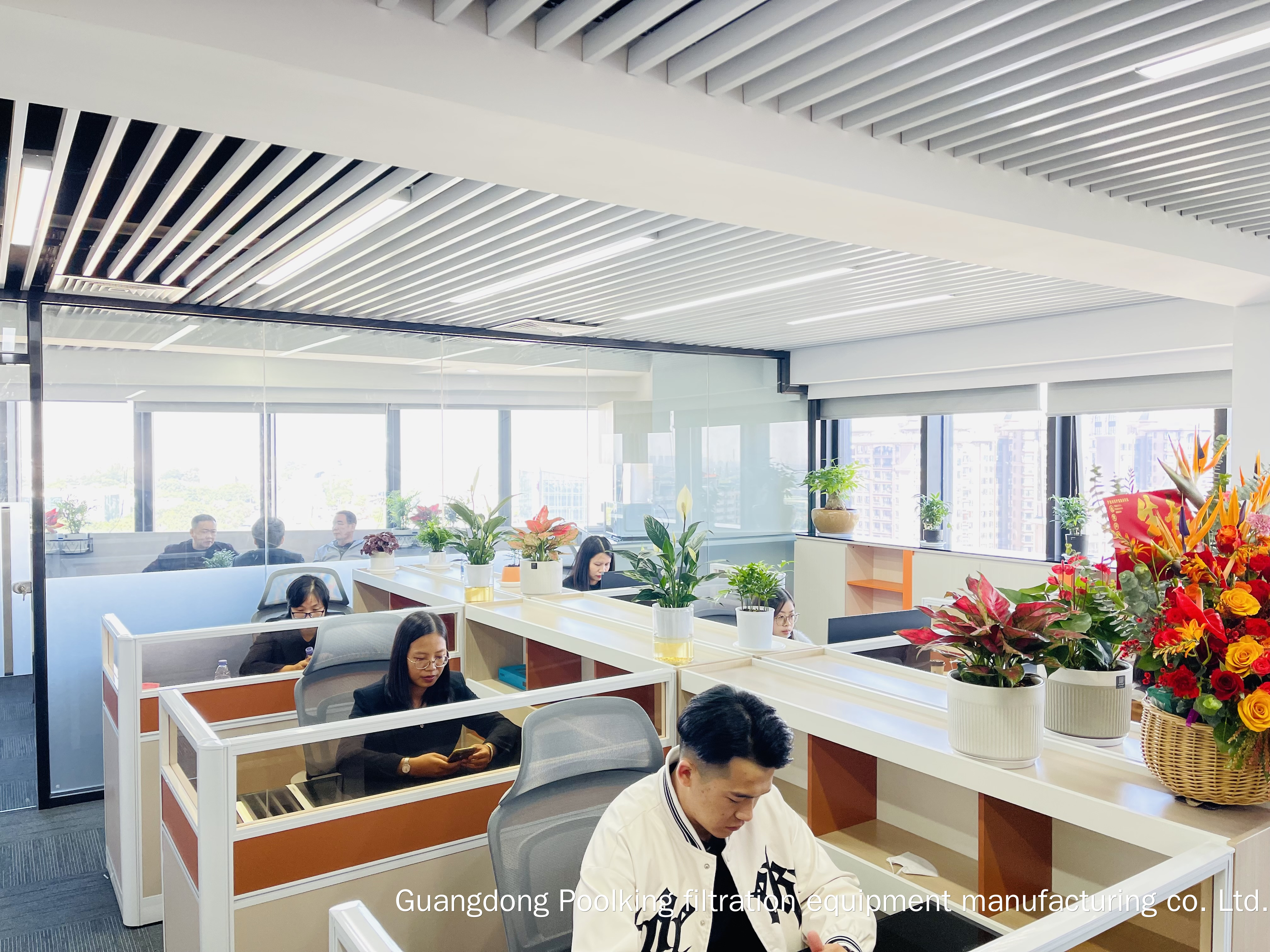 Guangdong PoolKing'in KeyThink Center'daki Yeni Ofisi tamamlandı 6