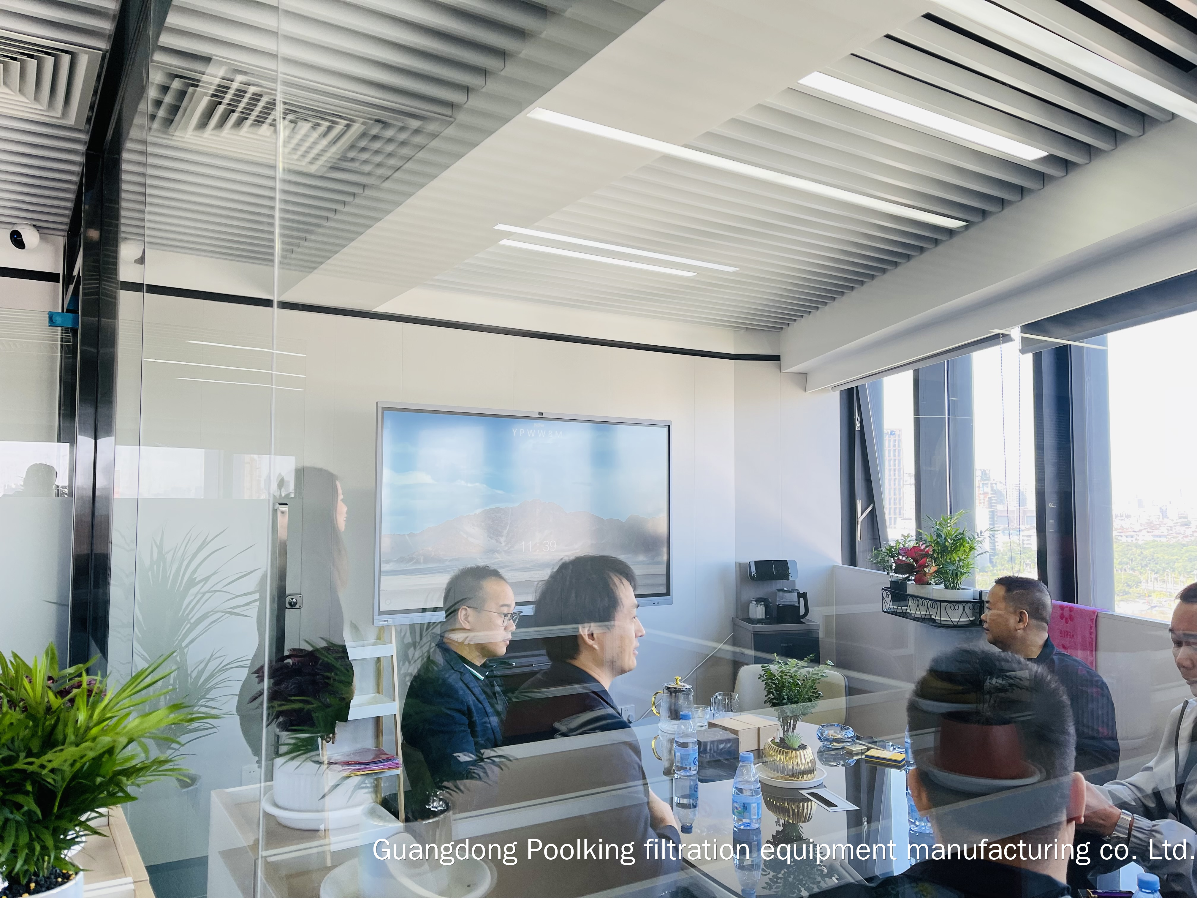 Guangdong PoolKing'in KeyThink Center'daki Yeni Ofisi tamamlandı 3