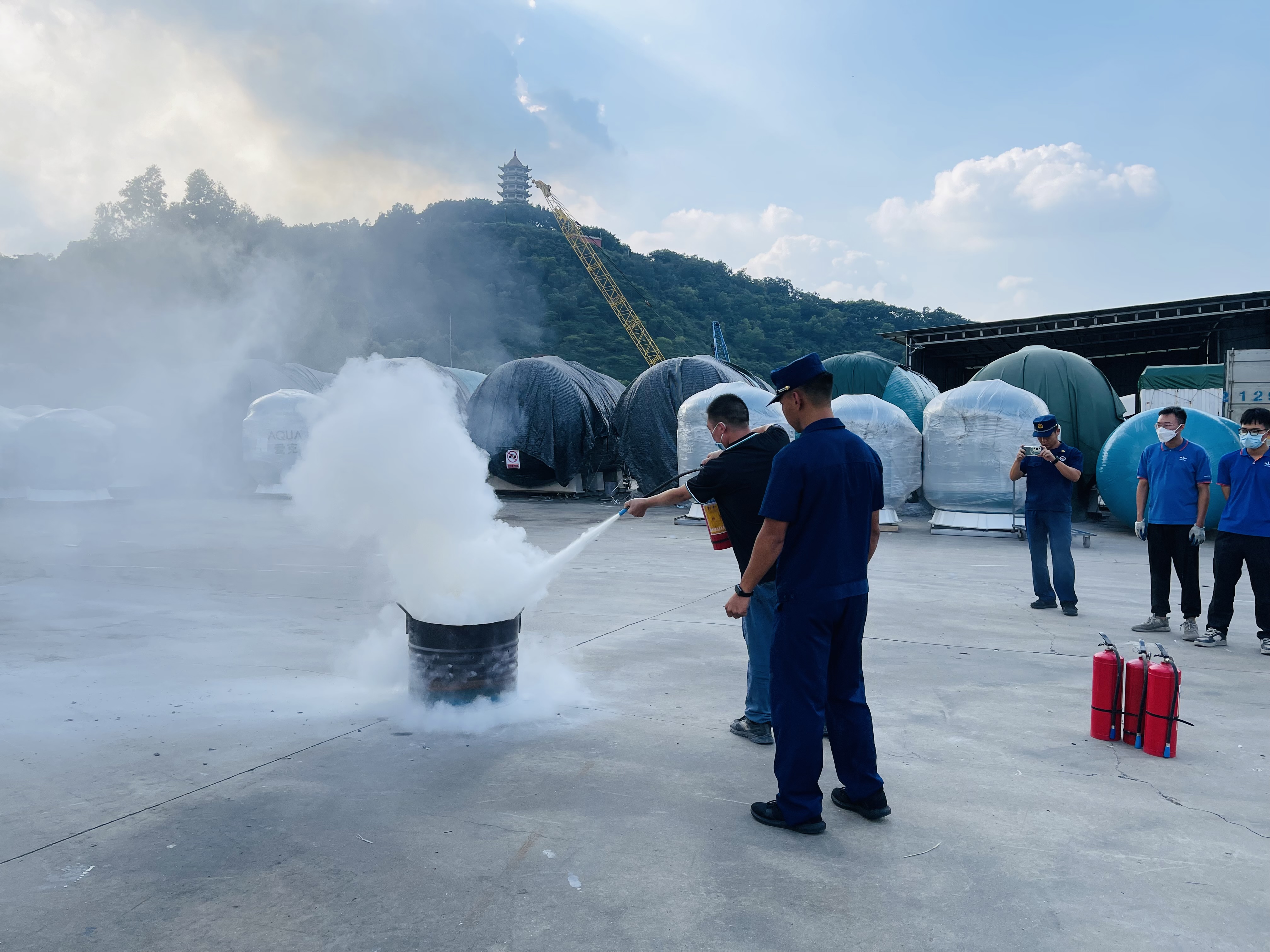 Pooking held a Fire Safety training 2