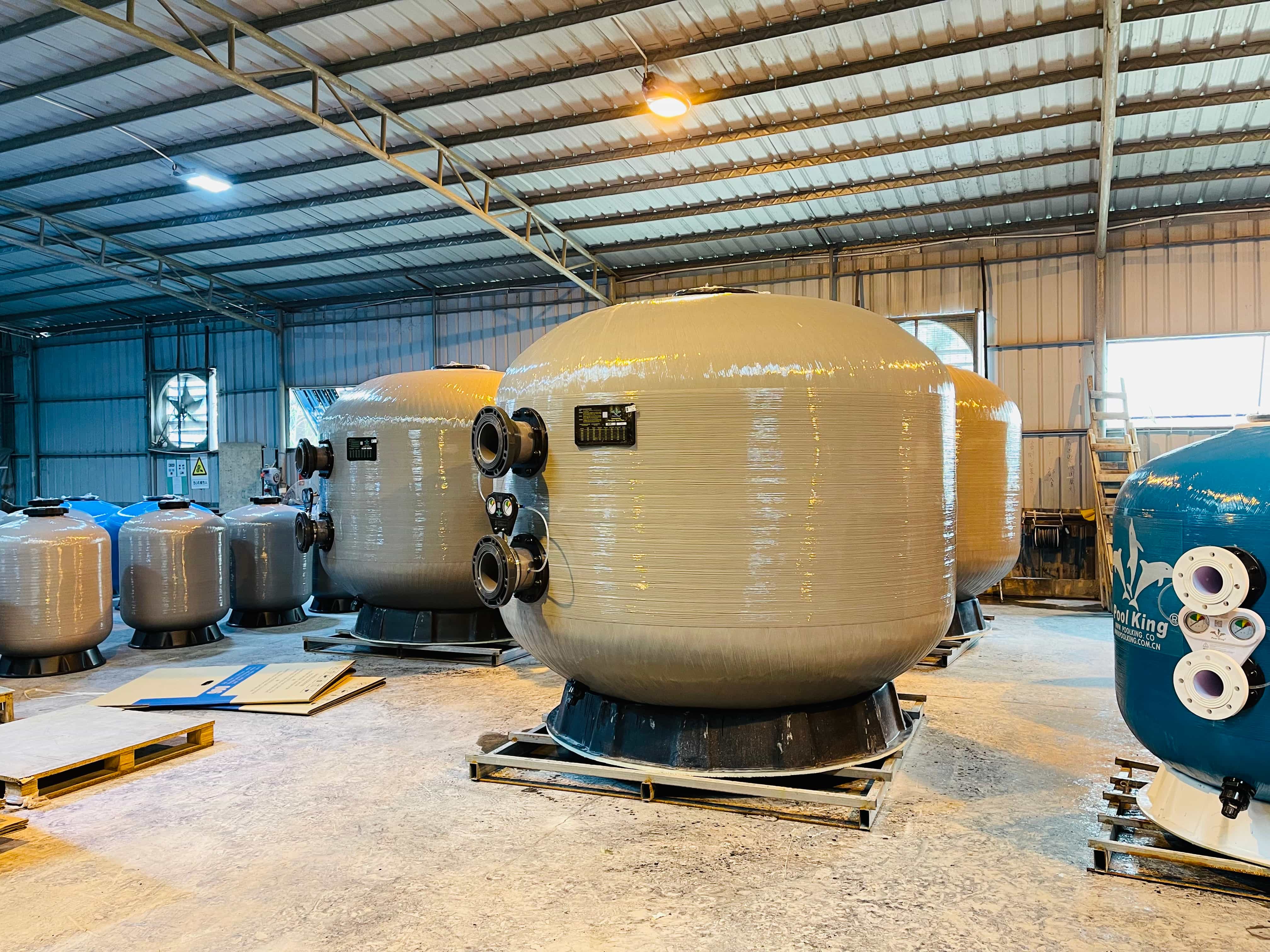  수영장 모래 필터