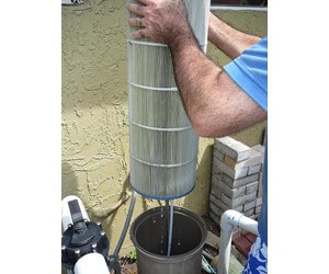  Лесни за почистване филтърни патрони на басейна