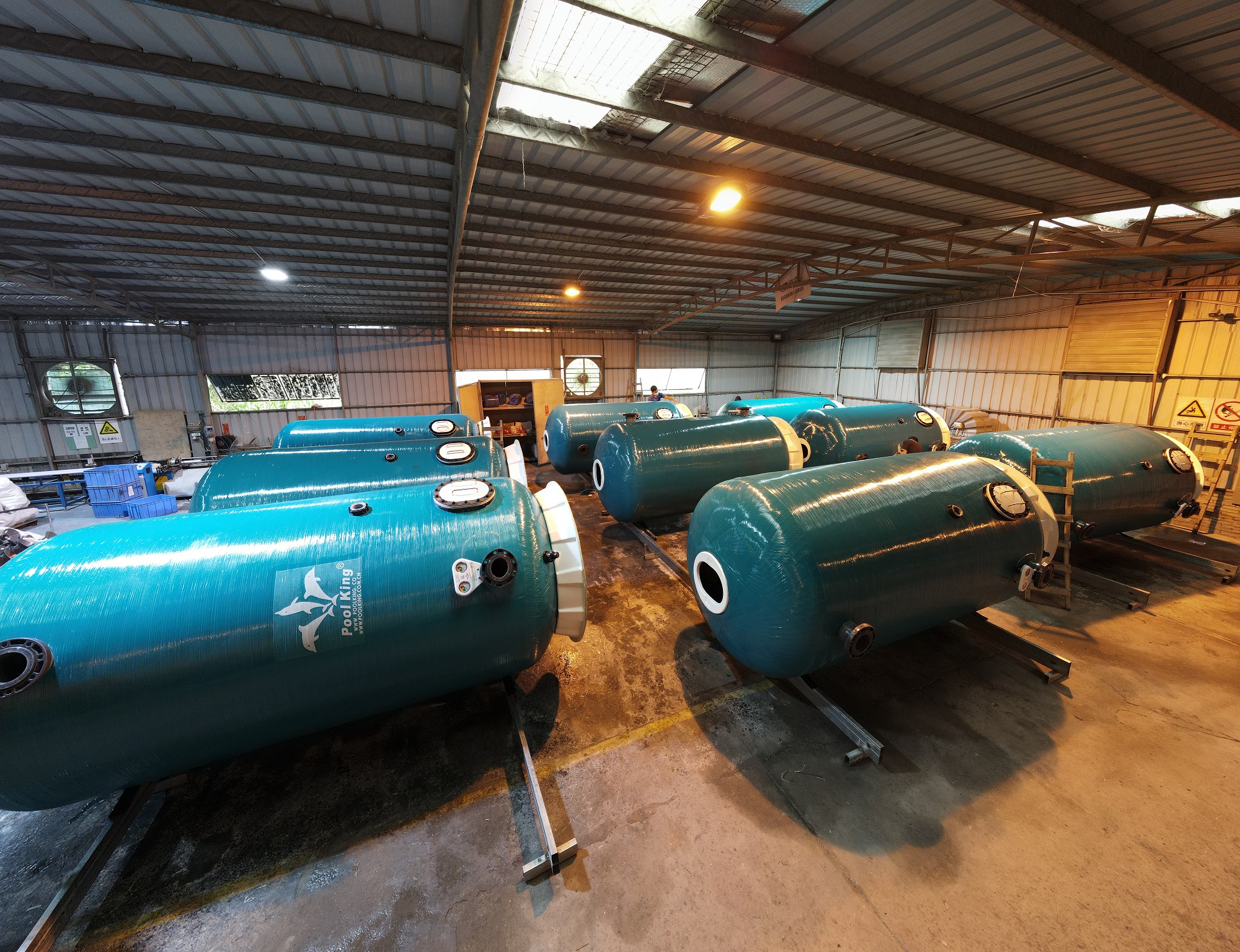 プーキングは新しいオーシャンワールドにオゾンリアクターを供給した。 1