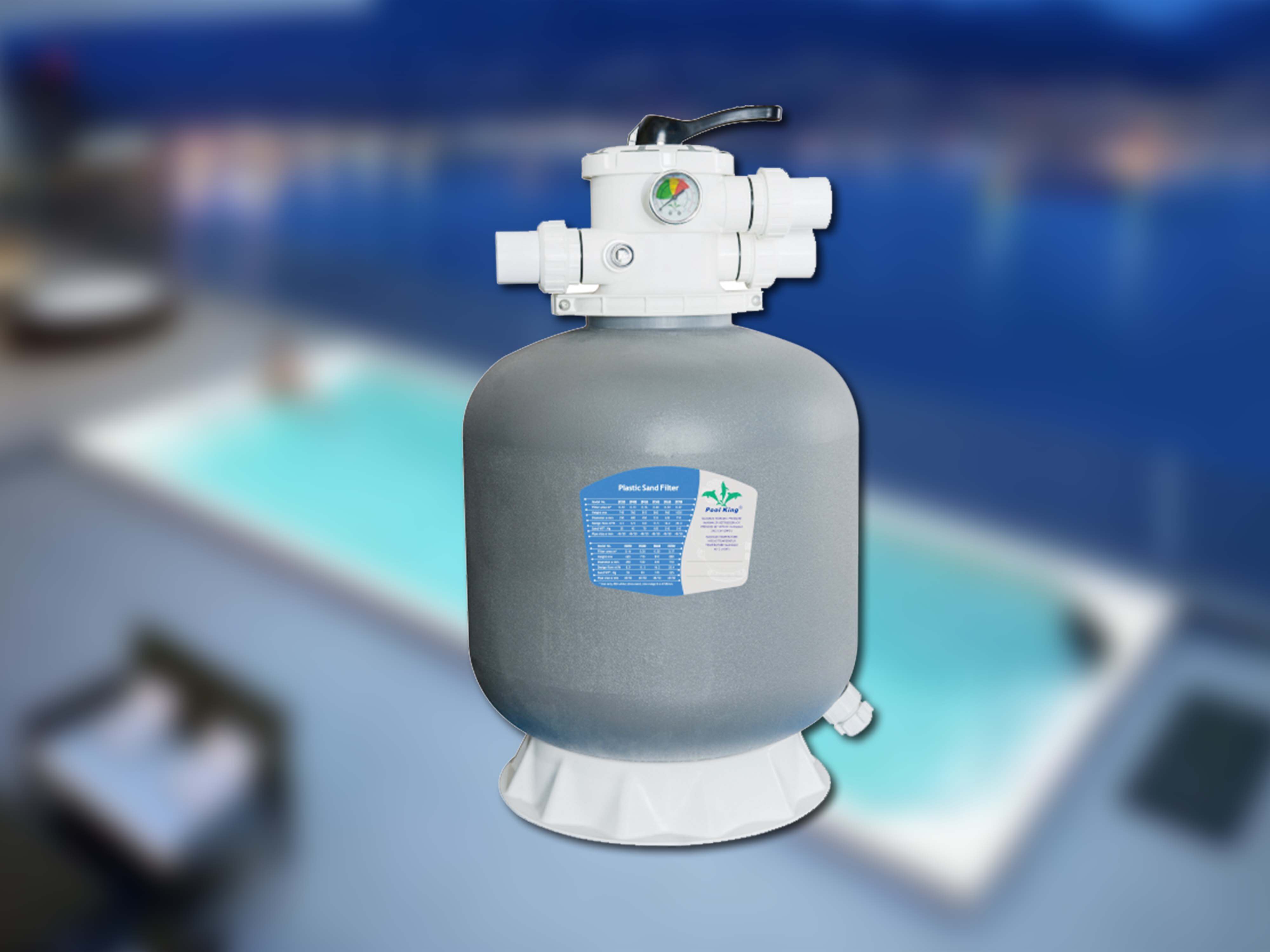 วิธีการล้างย้อนกลับตัวกรองสระว่ายน้ำแบบตลับ? 2