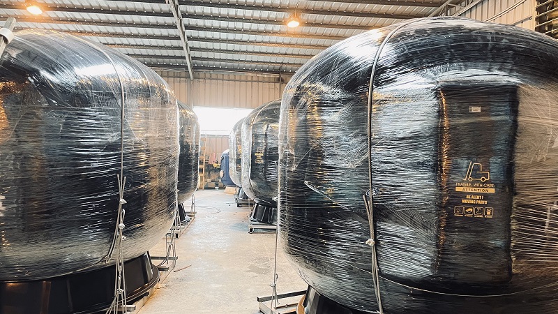 filter pasir untuk kolam ombak musim panas