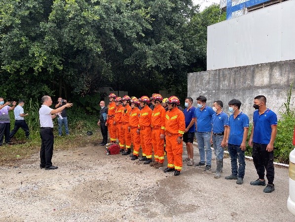 Poolking conduct a fire safety training 2