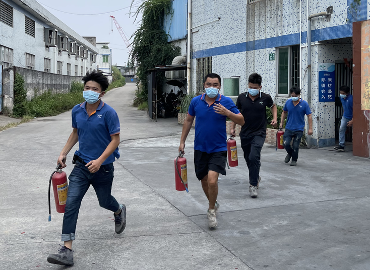 Poolking conduct a fire safety training 4