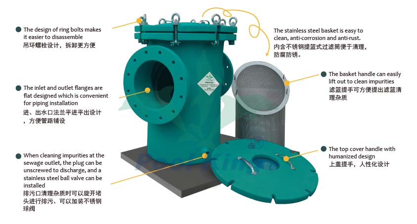 Poolking vyvíjí předfiltr ze skelných vláken s košem o objemu 316 l 1