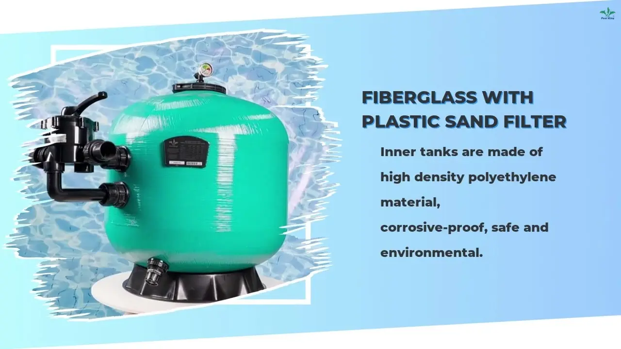 Custom pool water filter for business | Poolking 1