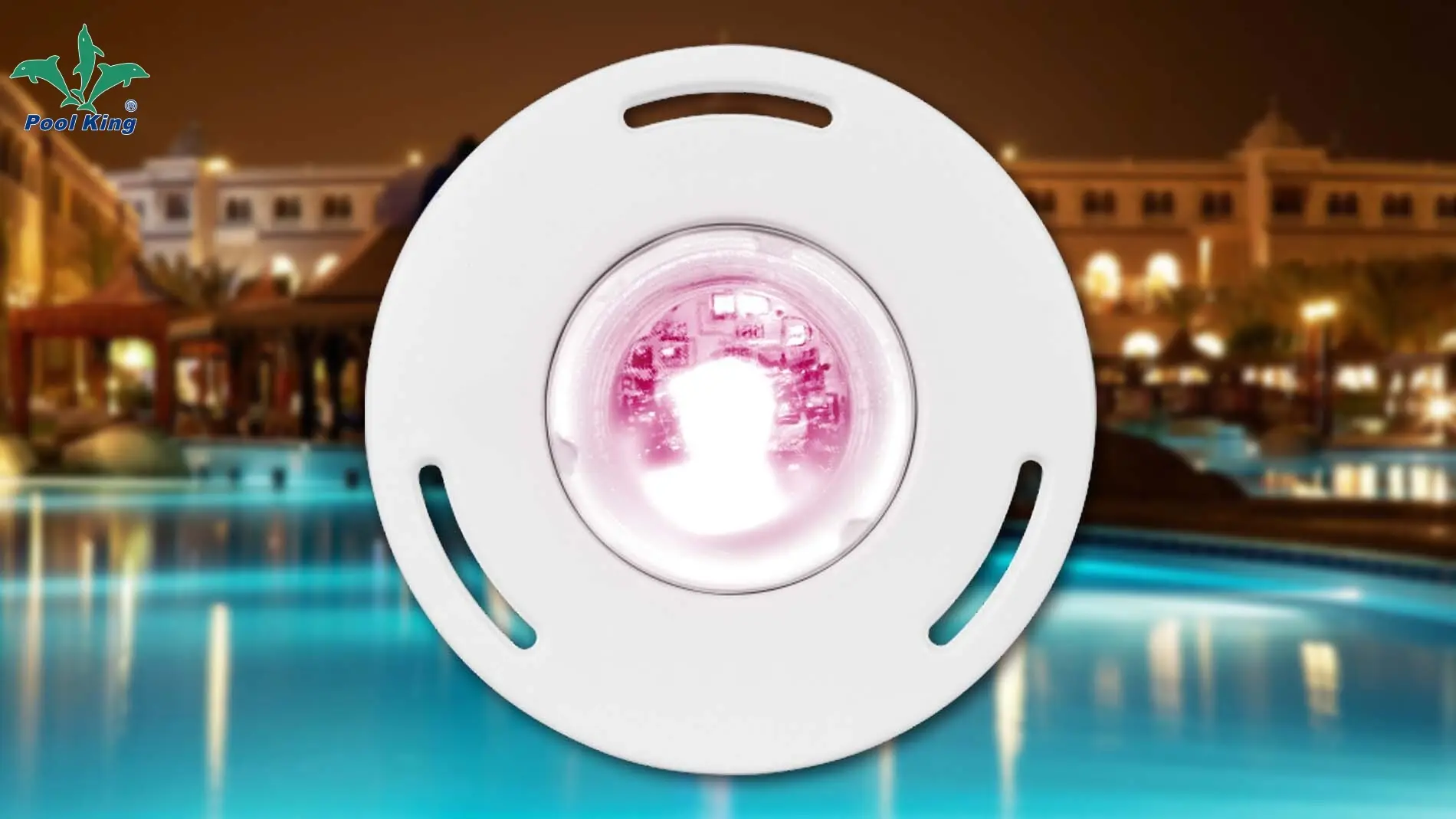 Poolking | New led lights around above ground pool factory 1