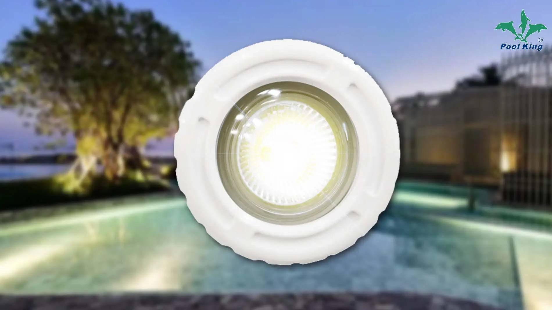 Latest wall mounted led pool light factory | Poolking 1