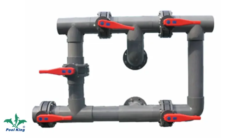 Poolking | High-quality butterfly flange valve factory 1