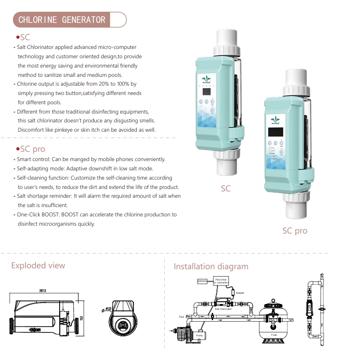 Chlorinateur au sel économique SC 3
