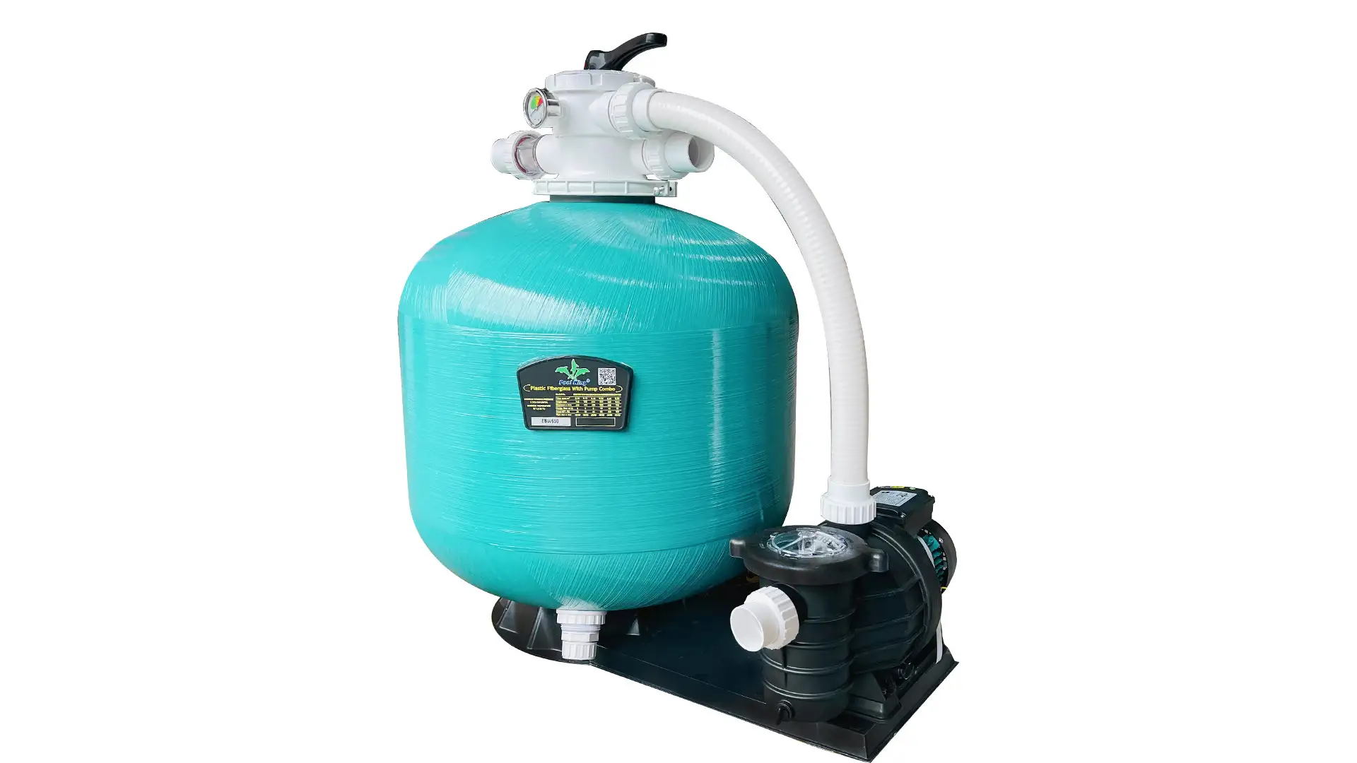 Fiberglass With Plastic Sand Filter System From 350~700mm For Villa Pools 1
