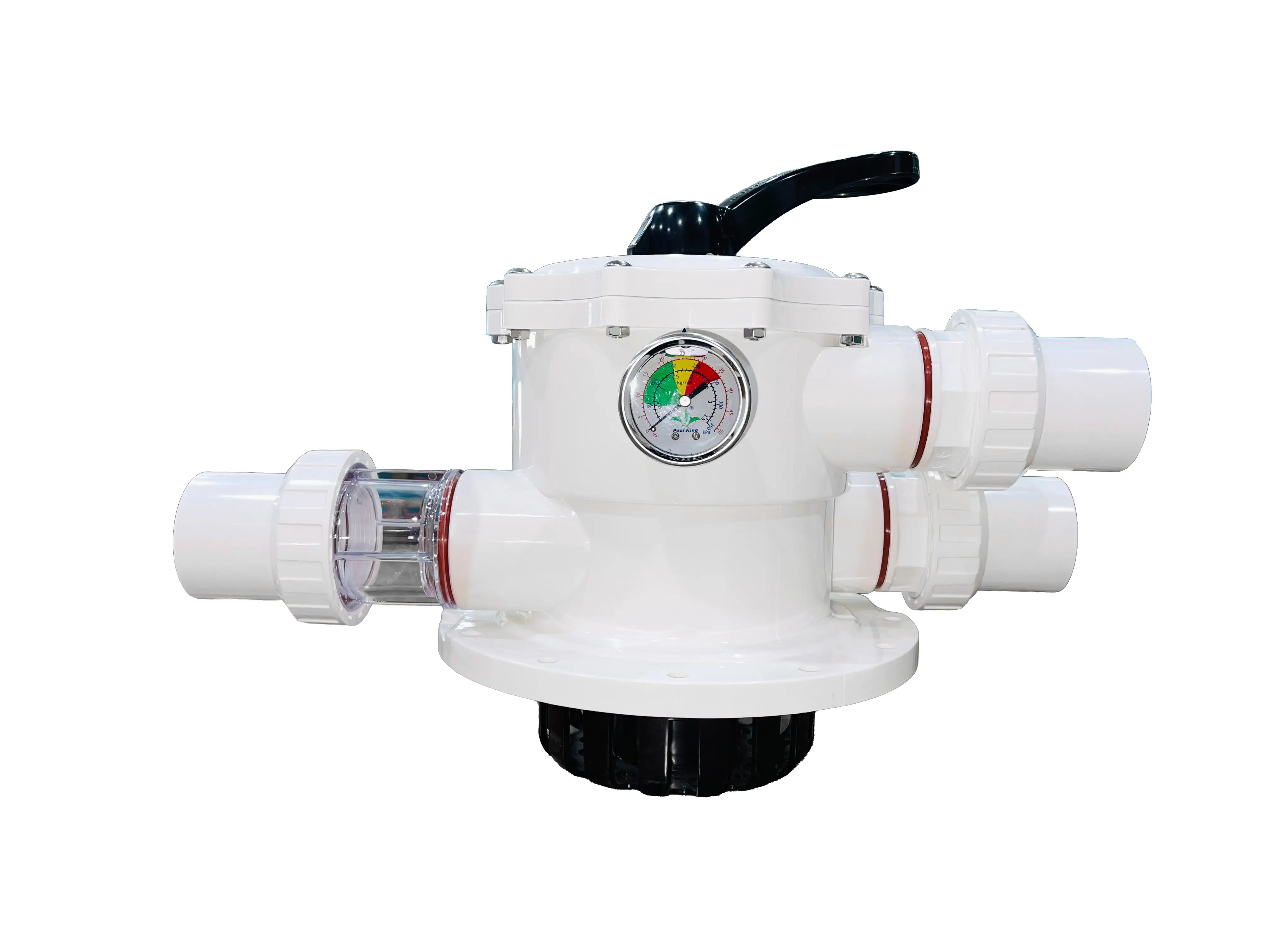 Üstten Montajlı Fiberglas Filtreler İçin 2 Cıvatalı Tip Üstten Montajlı 6 Yollu Vana 1