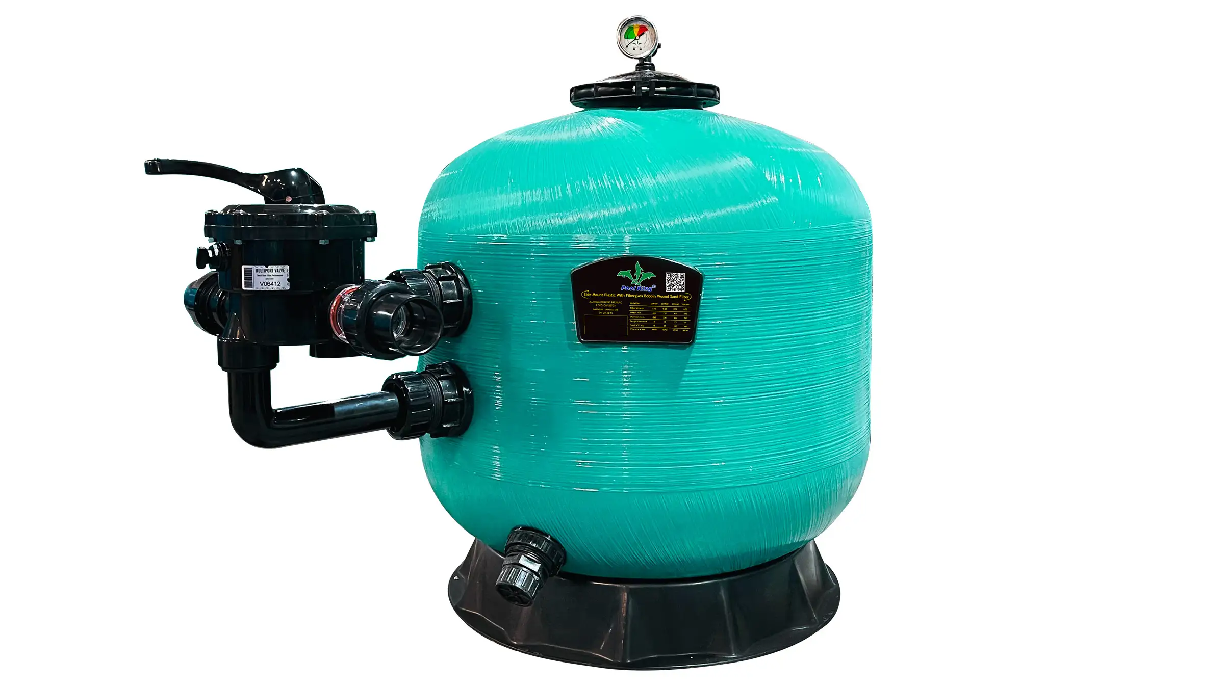 Scagaire Gainimh Taobhghloine le Snáithínghloine Plaisteach ó 450 ~ 700mm do Linn Snámha Teaghlaigh 1