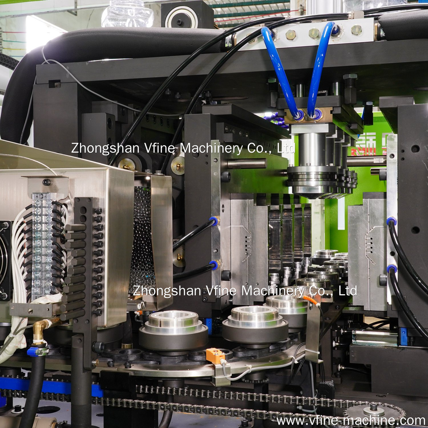 Quality automatic pet JAR wide neck bottle making machine Manufacturer | VFINE 5