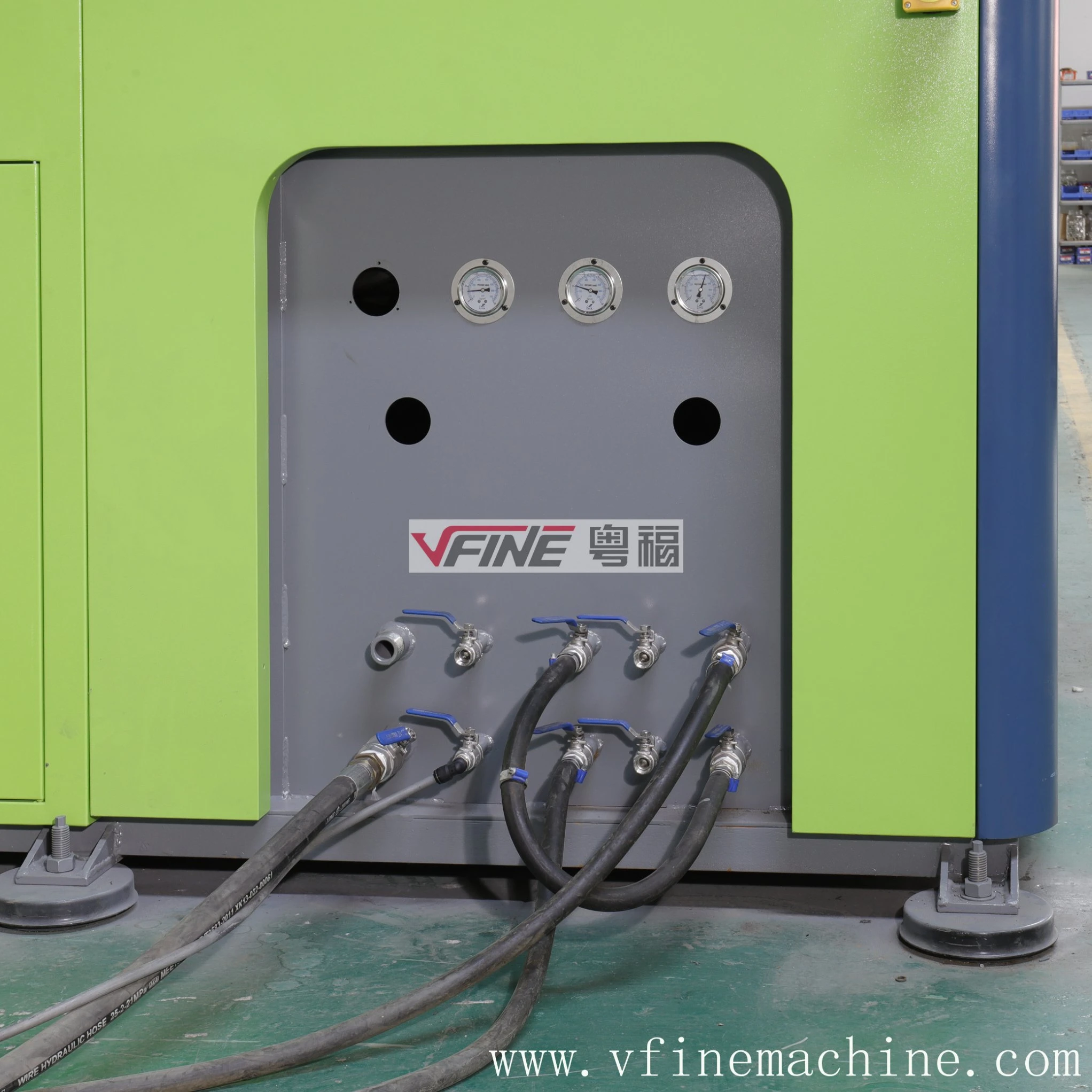 VFINE - Pet Plastic Mineral Water Tank Bottle Stretch Blow Blower Blowing Molding Making Moulding Manufacturing Machine 5