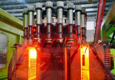 Máquina de moldagem por sopro de grande capacidade de 20L para garrafas de água/óleo/cerveja/detergente/condimentos 6