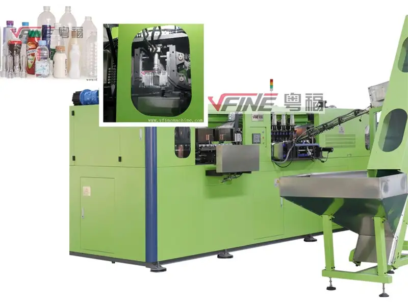 VFINE - Máy thổi khuôn chai nước tự động 4 khoang, máy sản xuất khuôn đúc 1