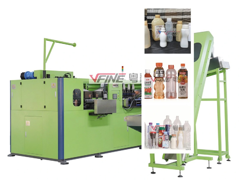 VFINE - Double Station Magic Fully Automatic Small 2 Cavity Pet Stretch Blowing Blow Moulding Plastic Preform Making 1