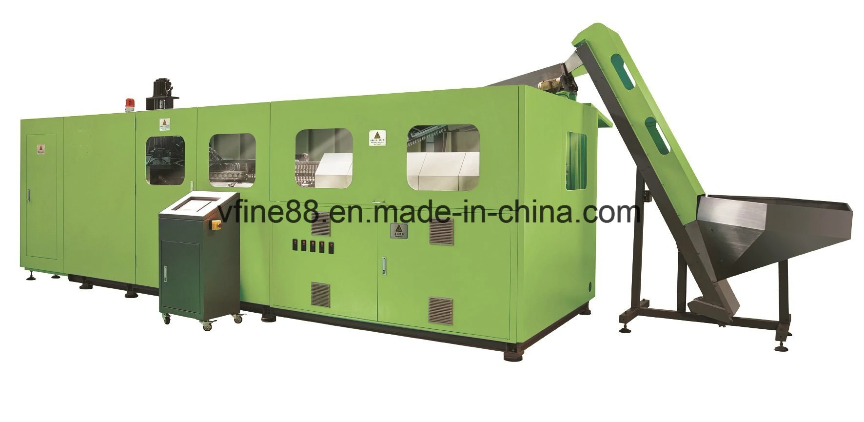 VFINE - Full Servo Automatic Pet HDPE Plastic Mineral Water Bottle Tank Blow Blowing Molding Manufacturing Moulding Maki 2