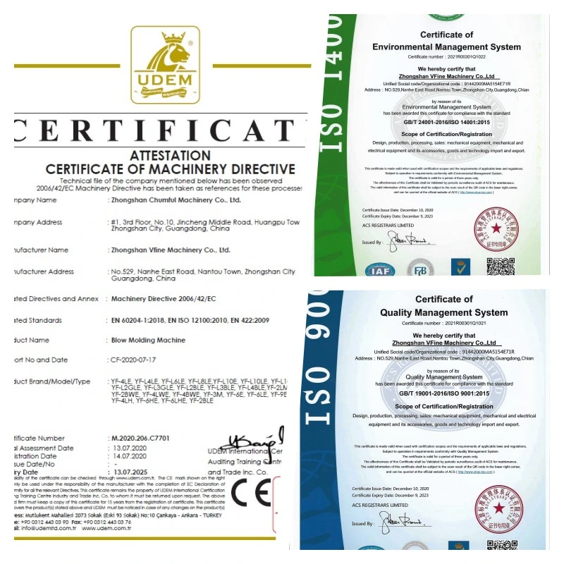 Bottle Blowing Machine for 5L Pet Bottle at 4500bph