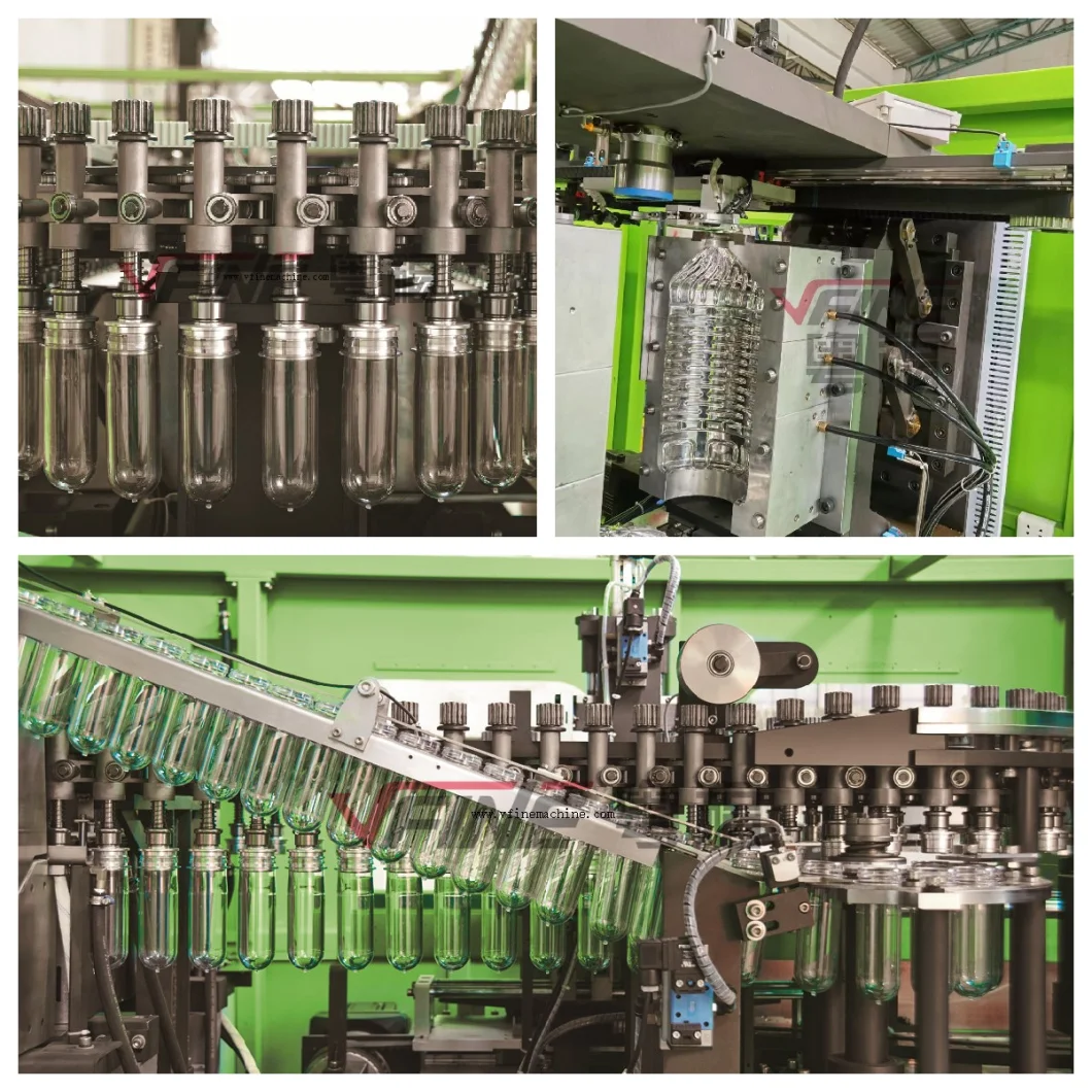 Fully Automatic Auto Pet Plastic Water Bottle Tank Blow Blowing Molding Moulding Making Manufacturing Machine Servo Systems Plant Made in China Price