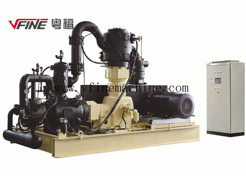 VFINE - Système de compresseur d'air sans huile HP haute pression pour bouteilles en PET, surpresseur à piston à vis sans huile portable 1