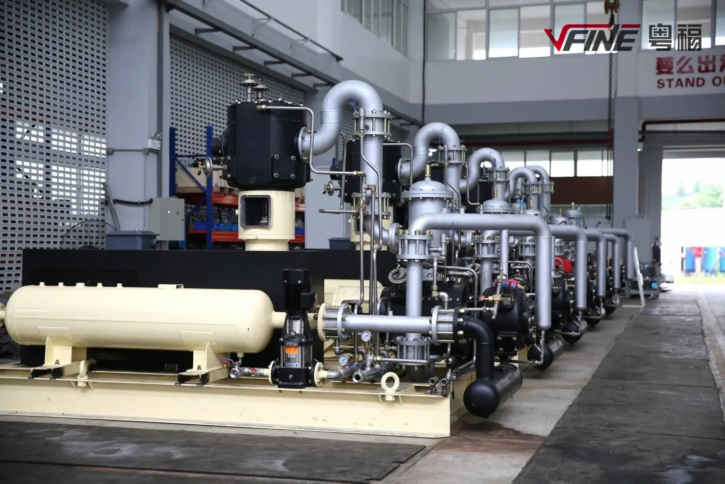 Oil Free High Pressure Air Compressor System for Pet Bottle Blowing 2