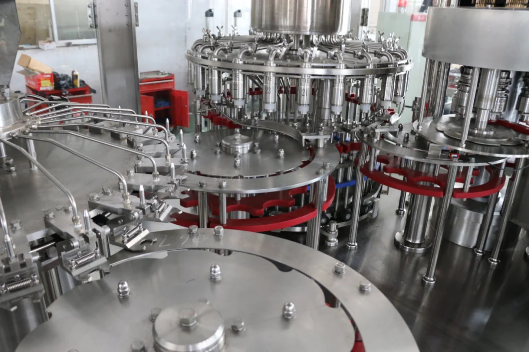 Pure Minural Water Liquid Bottle Rotary Capsule Bottling Automatic Filling Filler Packing Machine Equipment Price Manufactures China