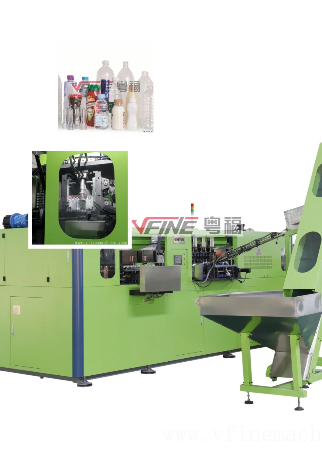 Plastic Bottle Blow Blowing Molding Moulding Making Machine Blower for Pet Bottle Pure Minural Water Tank Container Beverage Cosmetic Detergent Soda Soft Drink