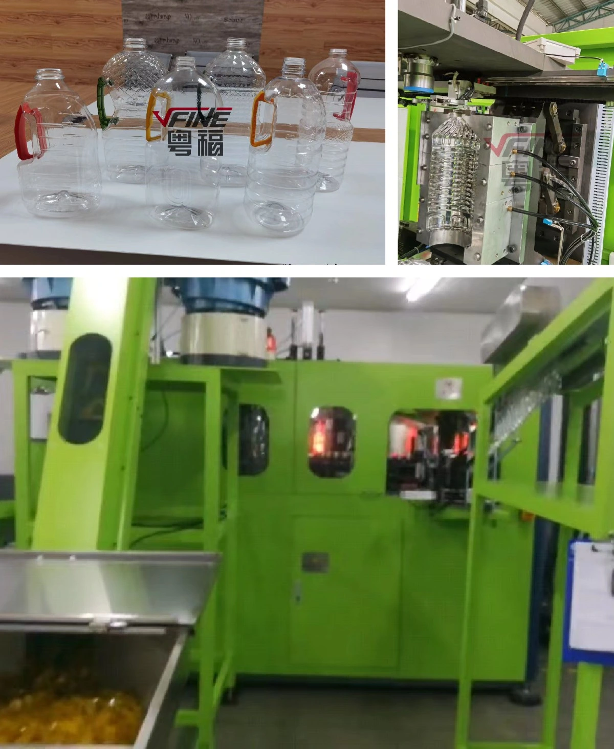VFINE - Automatic Pet Water Tank Plastic Bottle Blow Blowing Molding Moulding Molder Making Machine Manufacturer China 2
