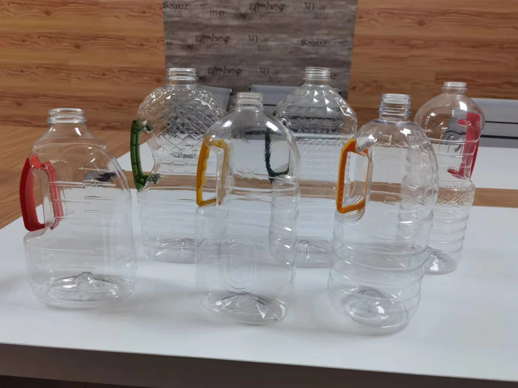 5L 4 Cavity Stretch Pet Plastic Automatic Auto Container Bottle Water Tank Blow Blowing Blower Molding Moulding Making Manufacturing Moulder Machine Price Jar