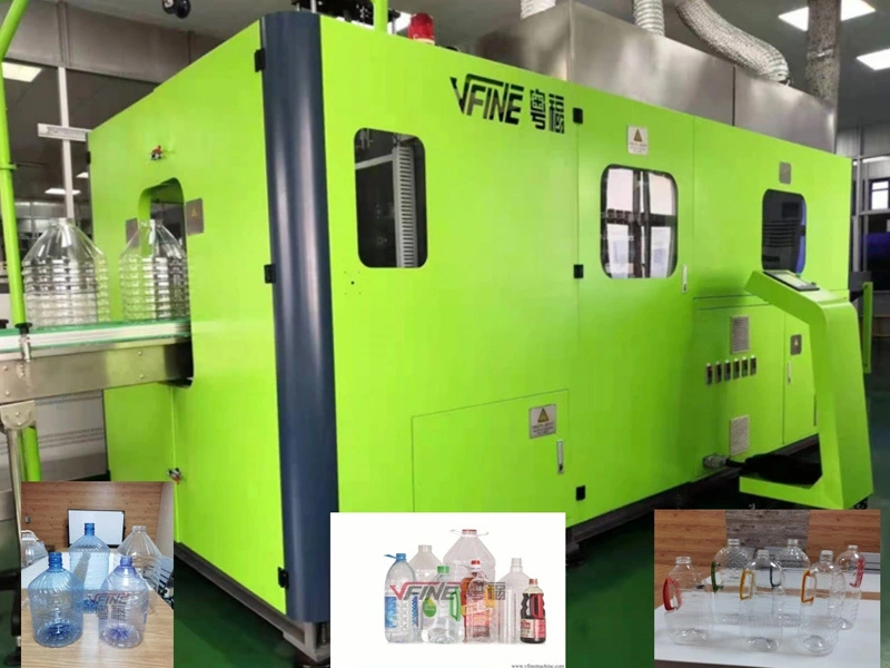 VFINE - Pet Plastic Bottle Container Tank Blow Blowing Molding Moulding Making Machine Handle HDPE Vfine Machinery Molde 1