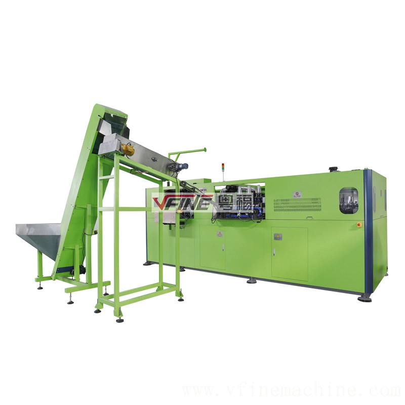 6 Cavity Automatic Stretch Pet Plastic Bottle Water Tank Blow Blowing Molding Molder Making Moulding Machine Machines Manufacturers for Sale Price Cost Vfine