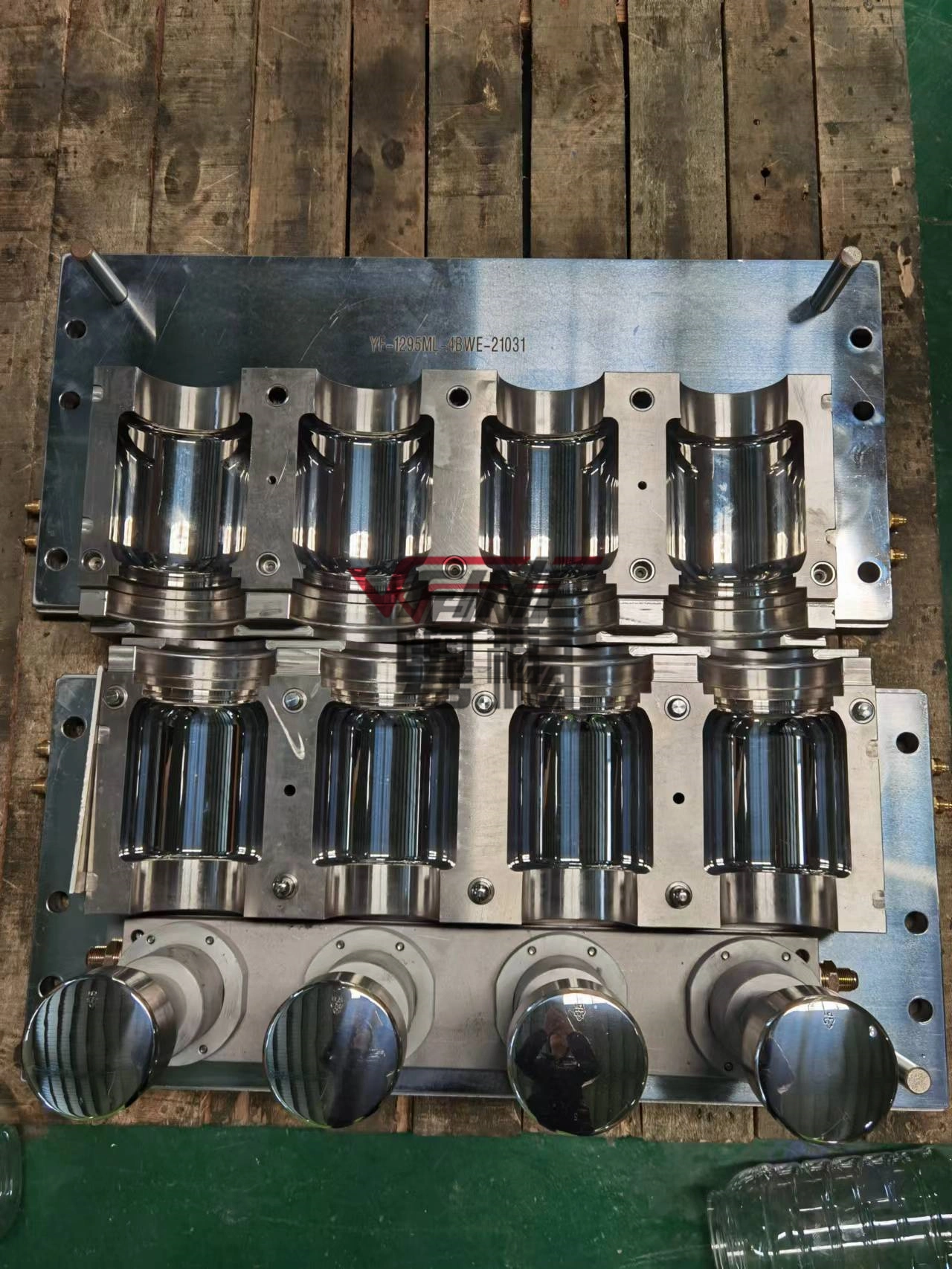 VFINE - 4cavity Automatic Pet Plastic Stretch Blow Molding Moulding Making Manufacturing Machine Machinery Jar 2