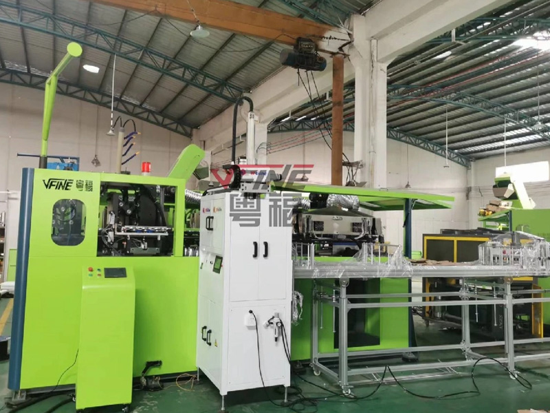 VFINE - Máquina de Moldagem por Sopro de 4 Cavidades para Garrafas PET e Potes - Ideal para Processos Plásticos. 1