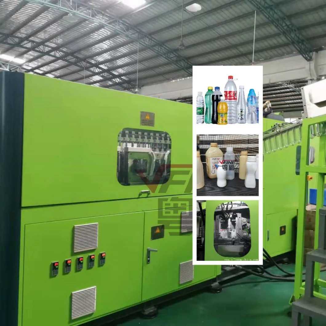 4cavity Full Servo Auto Automatic Plastic Pet Stretch Bottle Blow Blowing Molding Moulding Manufacturing Systems Plant Machine Factory Price
