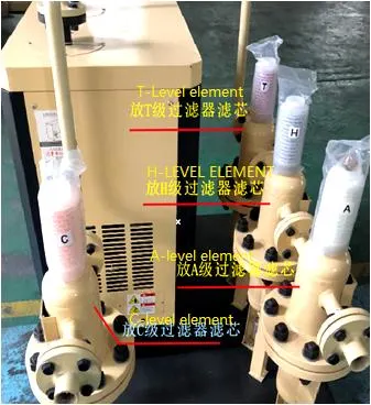 VFINE - ระบบคอมเพรสเซอร์อากาศสำหรับการตัดด้วยเลเซอร์ Ca 1.0-30h Ca 15 Pet เครื่องเป่ากรองแบบลูกสูบสกรูแบบพกพา HP อุตสาหกรรม 3