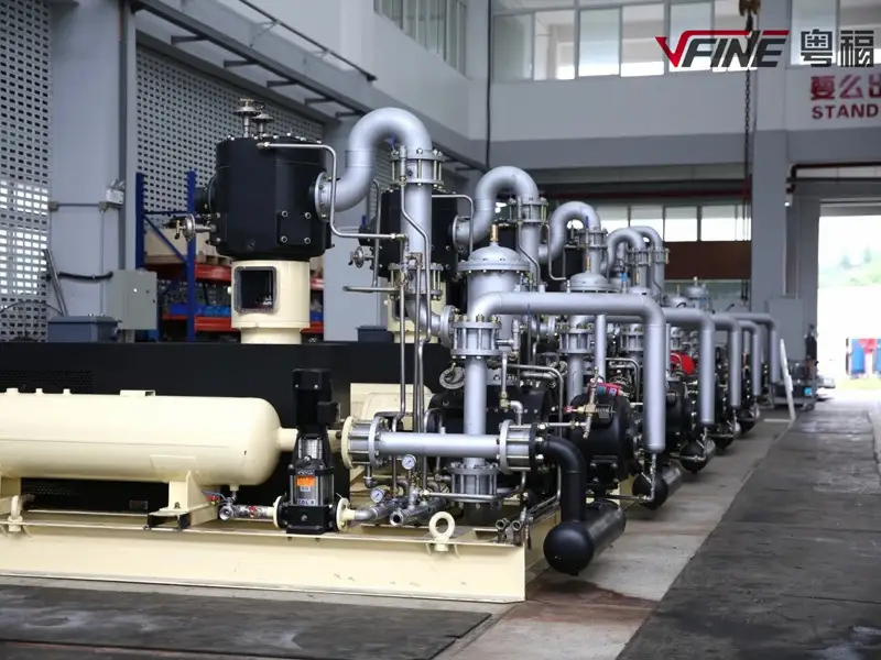 VFINE - High Pressure Oil Free Air Compressor Unit System for Pet Water Tank Beverage Medicine Cosmetic Chemical Bottle 1