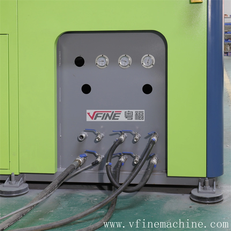 VFINE - ماكينة نفخ وتشكيل أوتوماتيكية بـ 4 6 تجاويف، ماكينة تصنيع زجاجات بلاستيكية PET، سعر ماكينة النفخ للبيع، أفضل ماكينة نفخ وتشكيل زجاجات المياه المعدنية/المشروبات 5