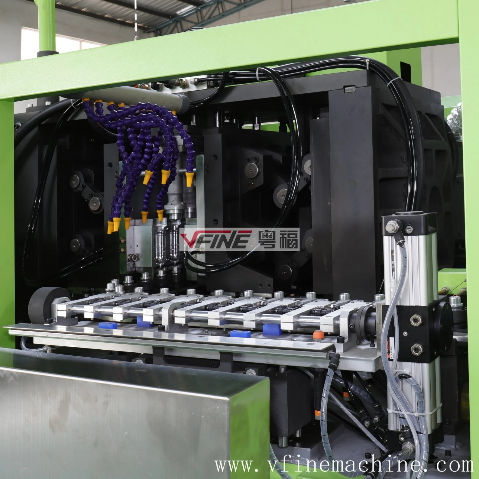 VFINE - Vfine Machinery Automatic Pet Water Tank Bottle Blow Blowing Making Moulding Molding Machine Price for Sale Made in China BLOW MOLDING MACHINE 6