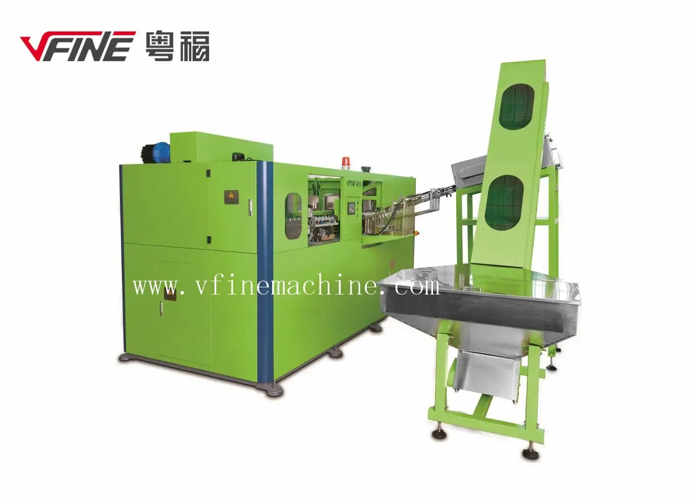 VFINE - Automatic Pet Plastic 4cavity Bottle Container Tank Blow Blowing Blower Moulder Molding Moulding Machine Equipment BLOW MOLDING MACHINE 1