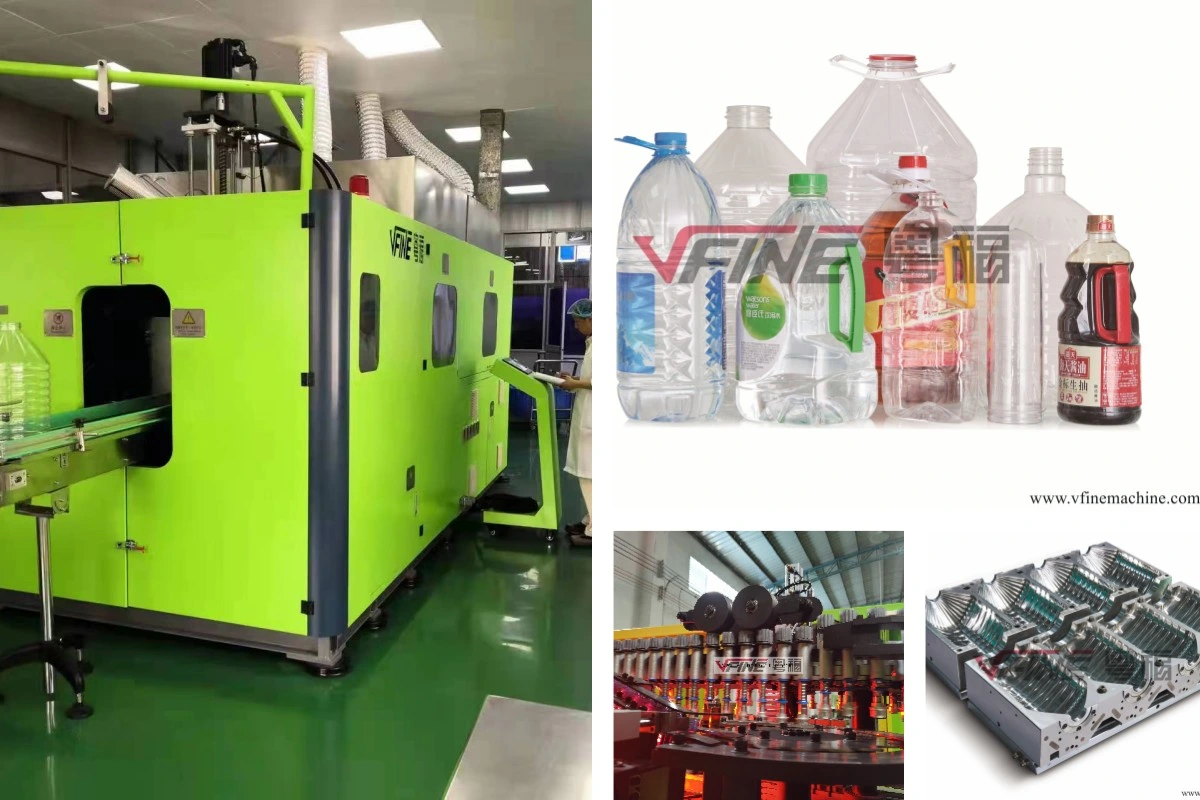 VFINE - 5 LTR 20L 5gallon 10L Automatic Top Pet Water Tank Bottle Blow Blowing Blower Molding Moulding Making Manufacturing Machine China Manufacturers Price 5L 10L 15L 20L 5Gallon blow molding machine 2