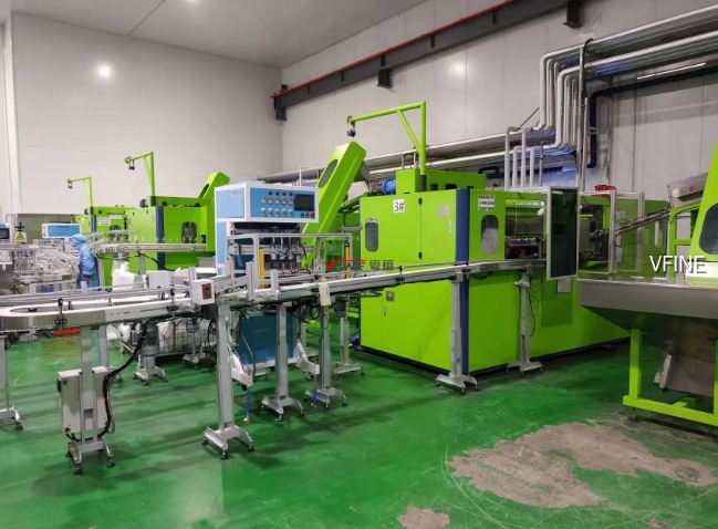 Automatic 6-Cavity Bottle Blowing Machine - 9000bph Output - VFINE 1